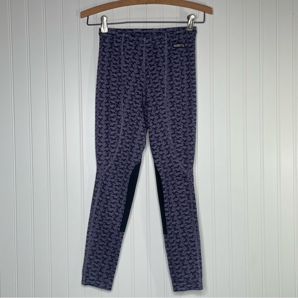 Kerrits Horse Print Equestrian Riding Tights - Picture 2 of 8
